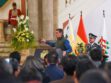 El Presidente Rodrigo Paz en un acto público