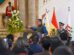 El Presidente Rodrigo Paz en un acto público