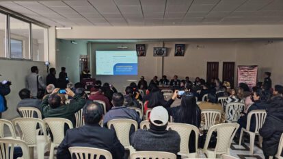 socializacion del proyecto minero Carangas