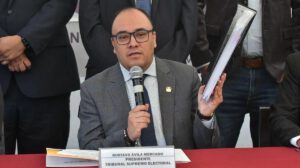 El presidente del Tribunal Supremo Electoral Gustavo Ávila