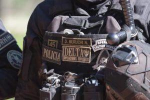 Efectivos policiales de la Policía Boliviana