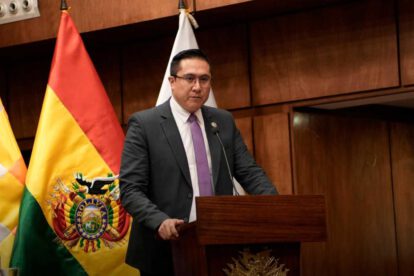 El ministro de Economía, Christian Morales