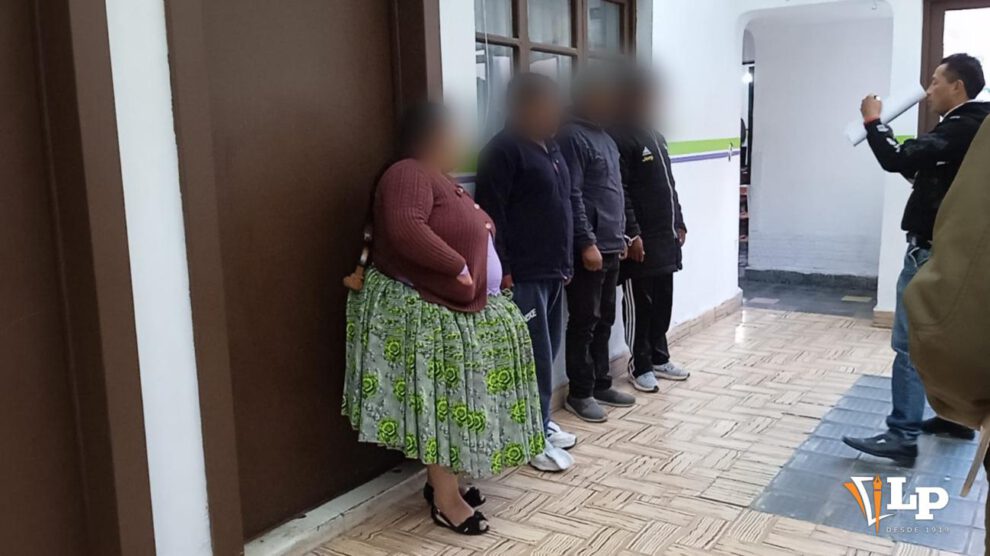 Imagen de los detenidos