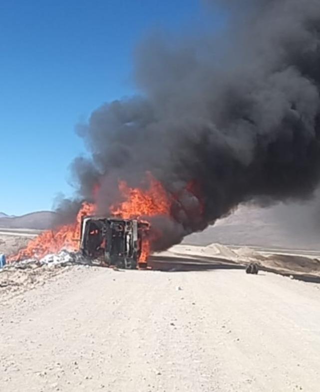 Imagen del accidente