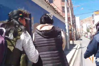 Imagen de la acusada