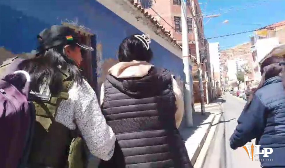 Imagen de la acusada
