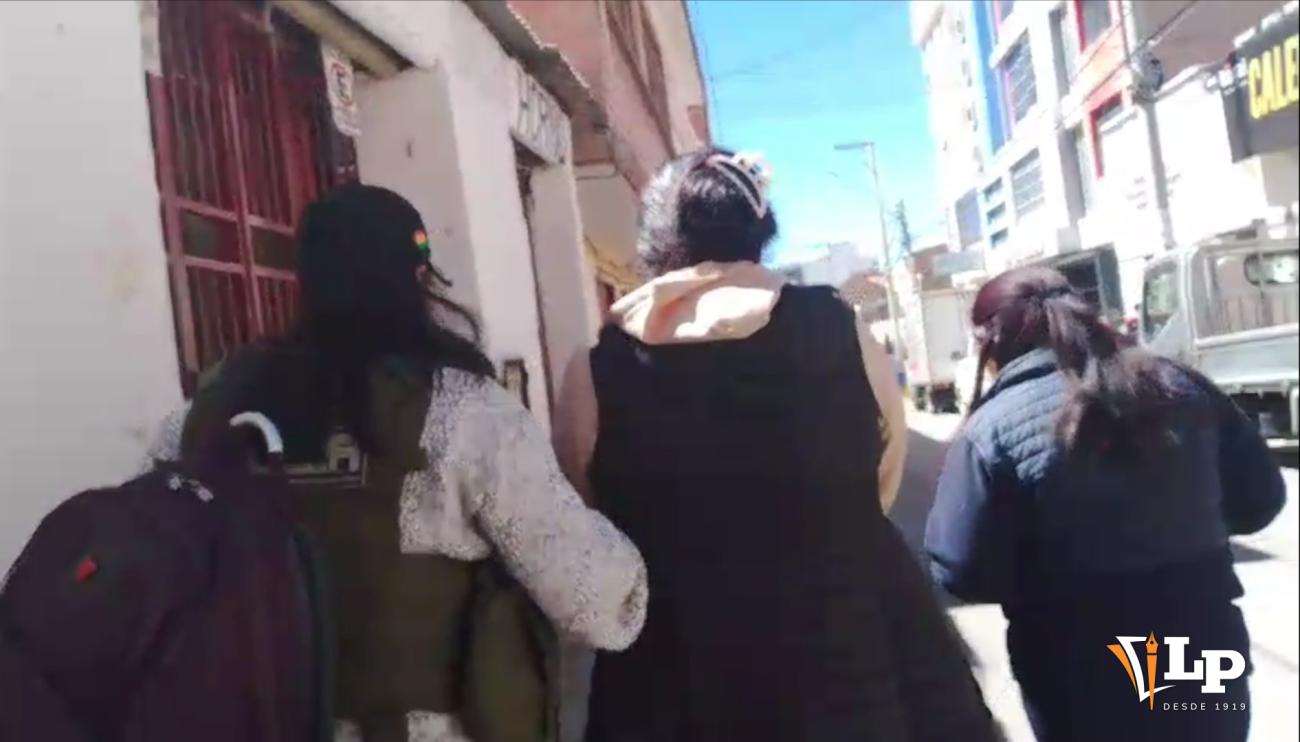 Imagen de la acusada