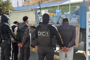 Imagen de los detenidos