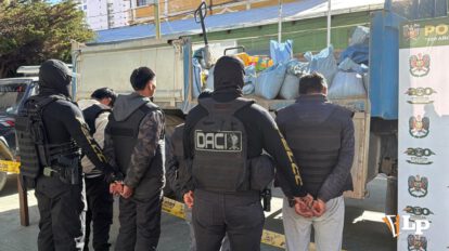Imagen de los detenidos