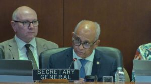 El Secretario General de la OEA, Albert R. Ramdin