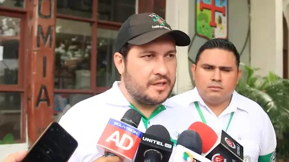El presidente del Comité pro Santa Cruz, Stello Cochamanidis