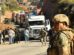 Un control militar en una carretera de Bolivia