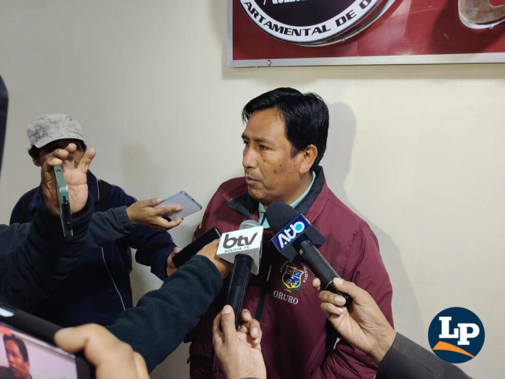 El asambleísta de Oruro, Martín Colque