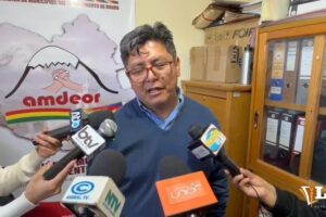 El gerente de Amdeor, Erick Huayhua