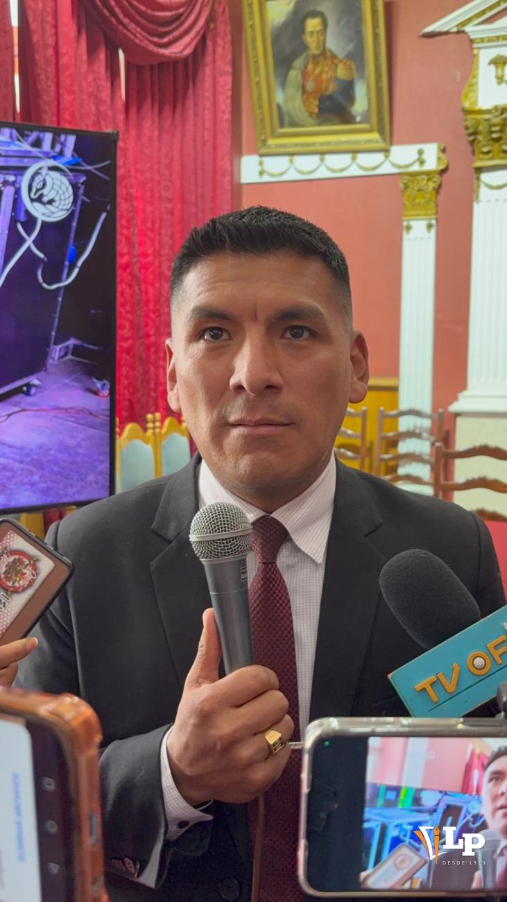 Alcalde Iván Quispe