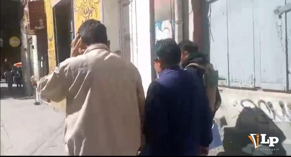 Imagen de los detenidos