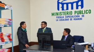 Fiscalía Huanuni