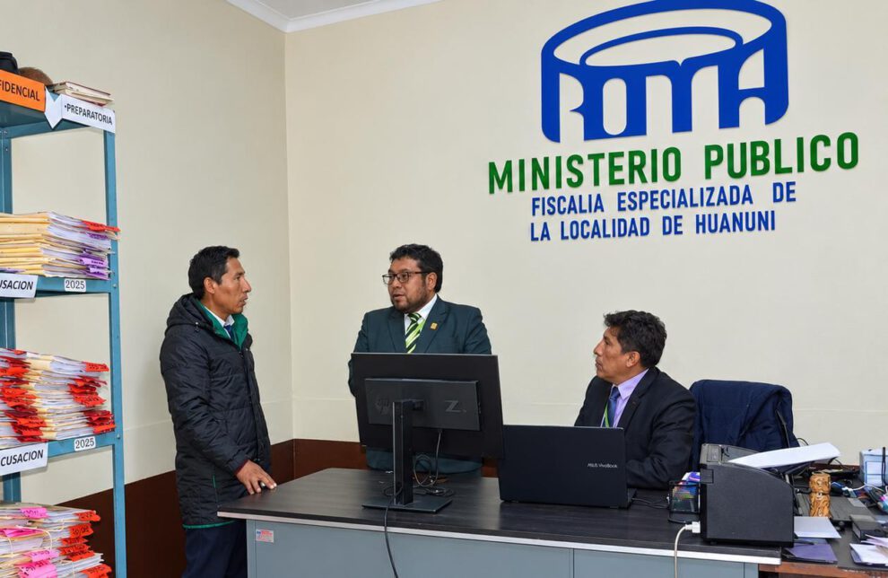 Fiscalía Huanuni