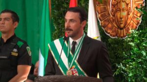 El gobernador de Santa Cruz, Juan Pablo Velasco