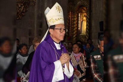 El monseñor Pedro Luis Fuentes Valencia. C. P.
