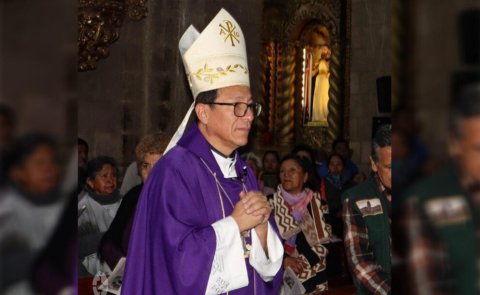 El monseñor Pedro Luis Fuentes Valencia. C. P.