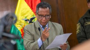 El ministro de Gobierno, Marco Oviedo