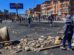 Un punto de bloqueo en El Alto