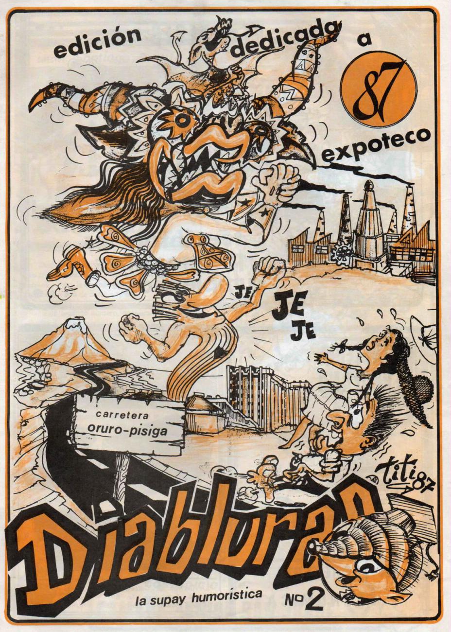 afiche Expoteco de 1987