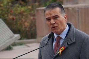 El ministro de Defensa, Ernesto Justiniano