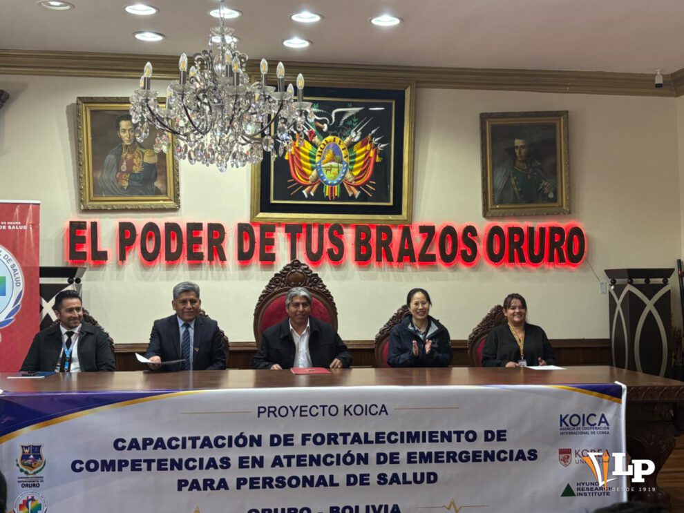 Autoridades en testera