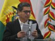 El vocero presidencial  en conferencia de prensa