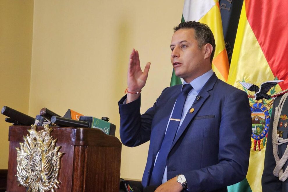 El vicepresidente Edmand Lara