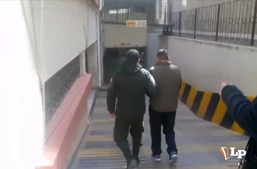 Imagen del detenido