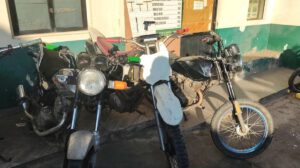 Motocicletas robadas