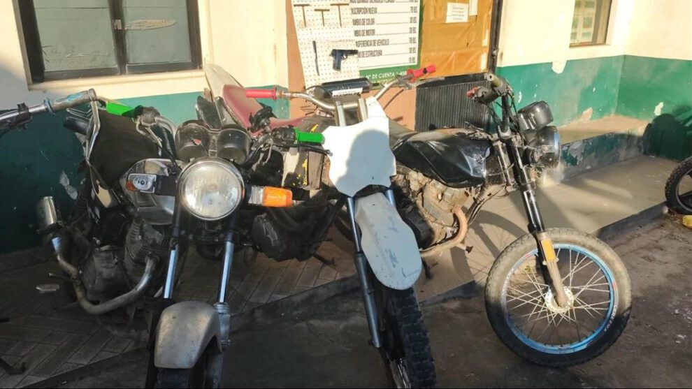 Motocicletas robadas