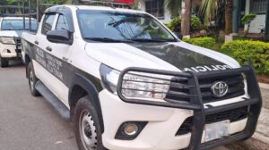 Una patrulla policial