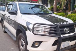 Una patrulla policial