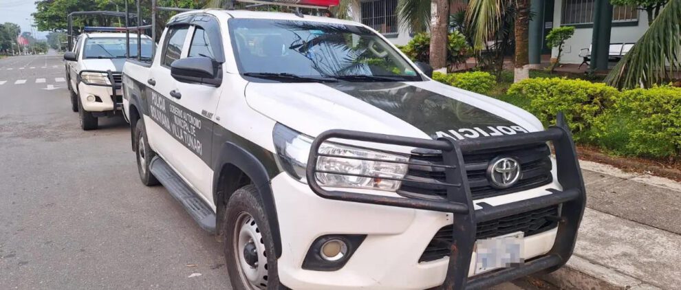 Una patrulla policial