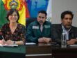 Margot Ayala, Freddy Zenteno y Jorge Luis Gumucio, los tres directores de la Agencia Nacional de Hidrocarburos
