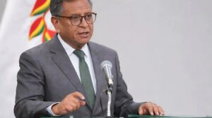 El ministro de Gobierno, Marco Antonio Oviedo