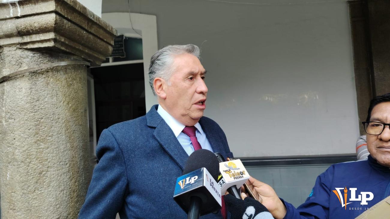 Presidente del Comité Cívico de Oruro, Fernando Dehne
