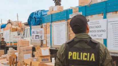 efectivos policiales coa
