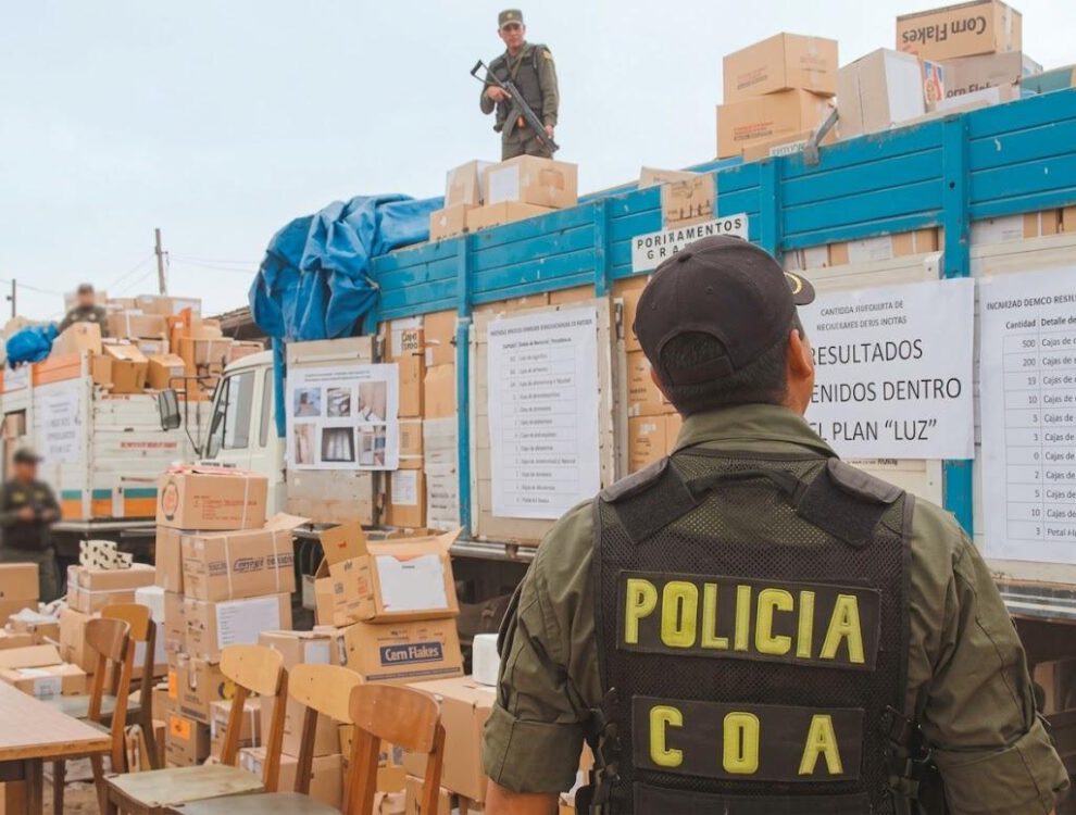 efectivos policiales coa