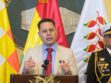 El vicepresidente Edmand Lara brindó una conferencia de prensa