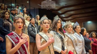 Reinas de belleza participaron de la presentación del anteproyecto de ley