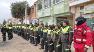 Imagen de la inauguración del módulo provincial