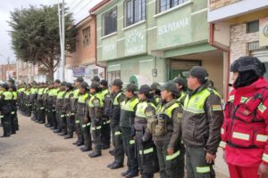 Imagen de la inauguración del módulo provincial