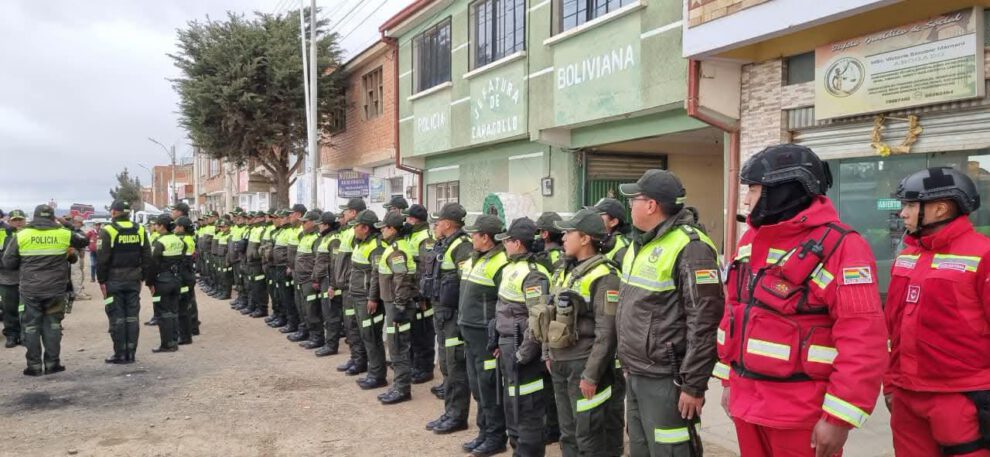 Imagen de la inauguración del módulo provincial