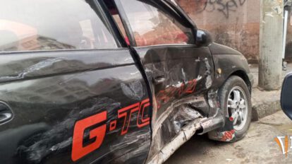 Imagen del accidente