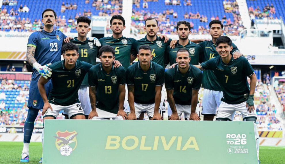 Selección Boliviana, Seleccionador Óscar Villegas, Fecha FIFA